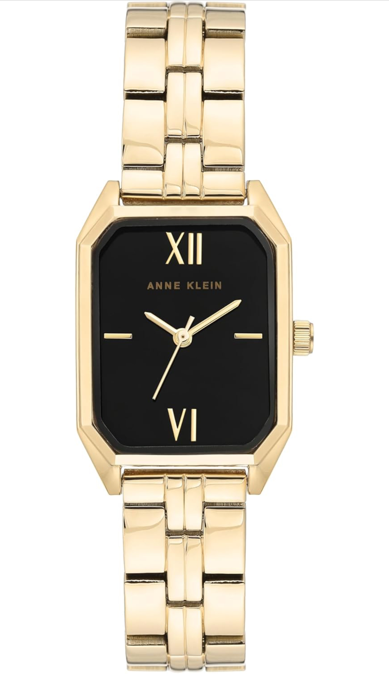 Anne Klein Black & Cold Watch