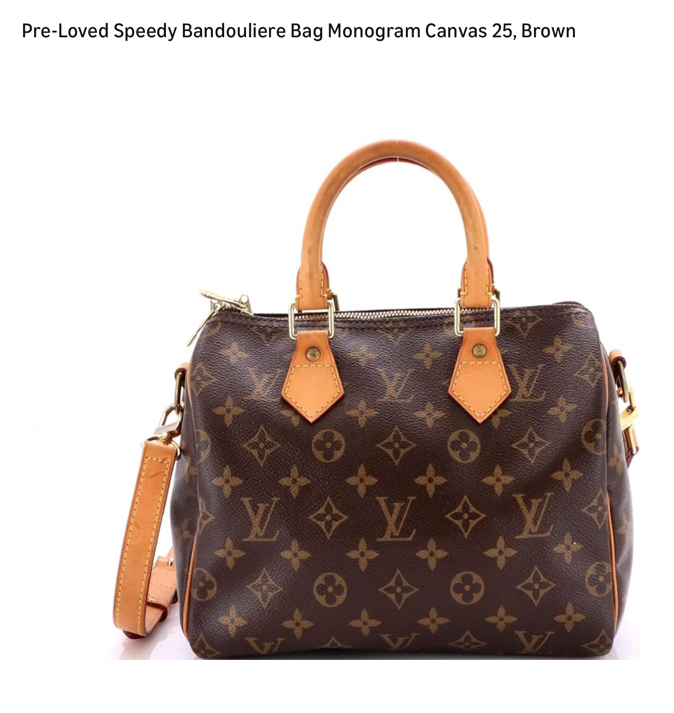 Pre-owned LV Speedy 25